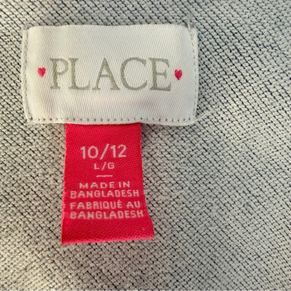 The Children’s Place Girls Denim Jacket 10/12 L‎
